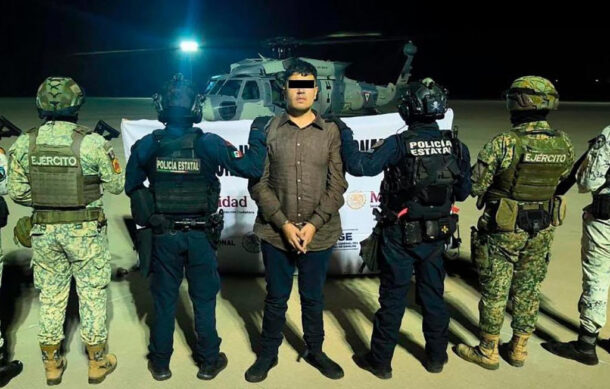 Capturan en Mazatlán a presunto líder de Los Chapitos en el sur de Sinaloa