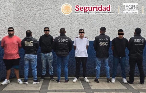 Detienen a cuatro presuntos integrantes del grupo criminal “Los Malcriados 3AD” en CDMX