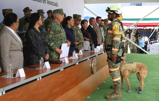 Rescatistas mostraron verdadero rostro de México en Venezuela: Sheinbaum